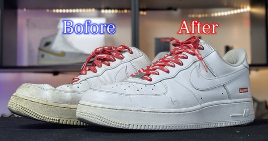 これを見れば汚れても買い替えの必要はなし?”NIKE AIR FORCE 1 White”の正しいクリーニング方法とは? - KicksWrap®︎