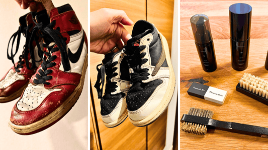 94年AJ1がきっかけに…!スニーカー好きパパが実践するシューケアの魅力【KicksWrapユーザーインタビュー】 - KicksWrap®︎