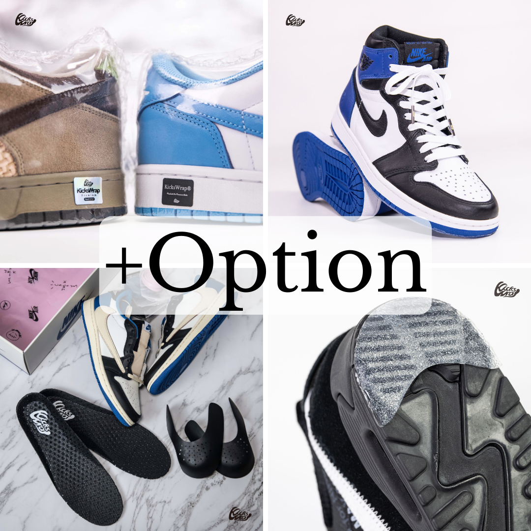 Shoe care service options – KicksWrap®︎ - Main Image