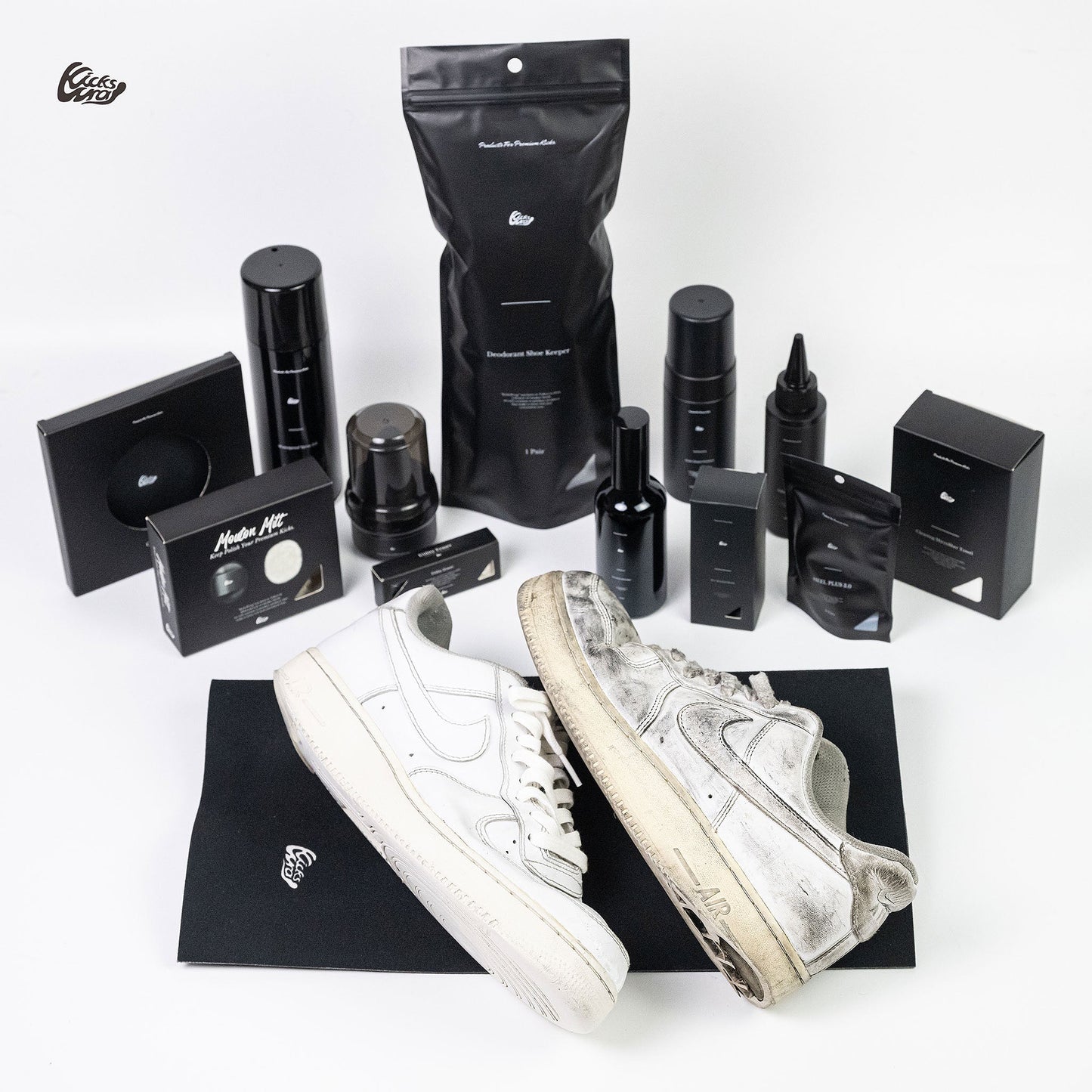 Complete Leather Sneaker Care Kit - KicksWrap®︎ (キックスラップ)