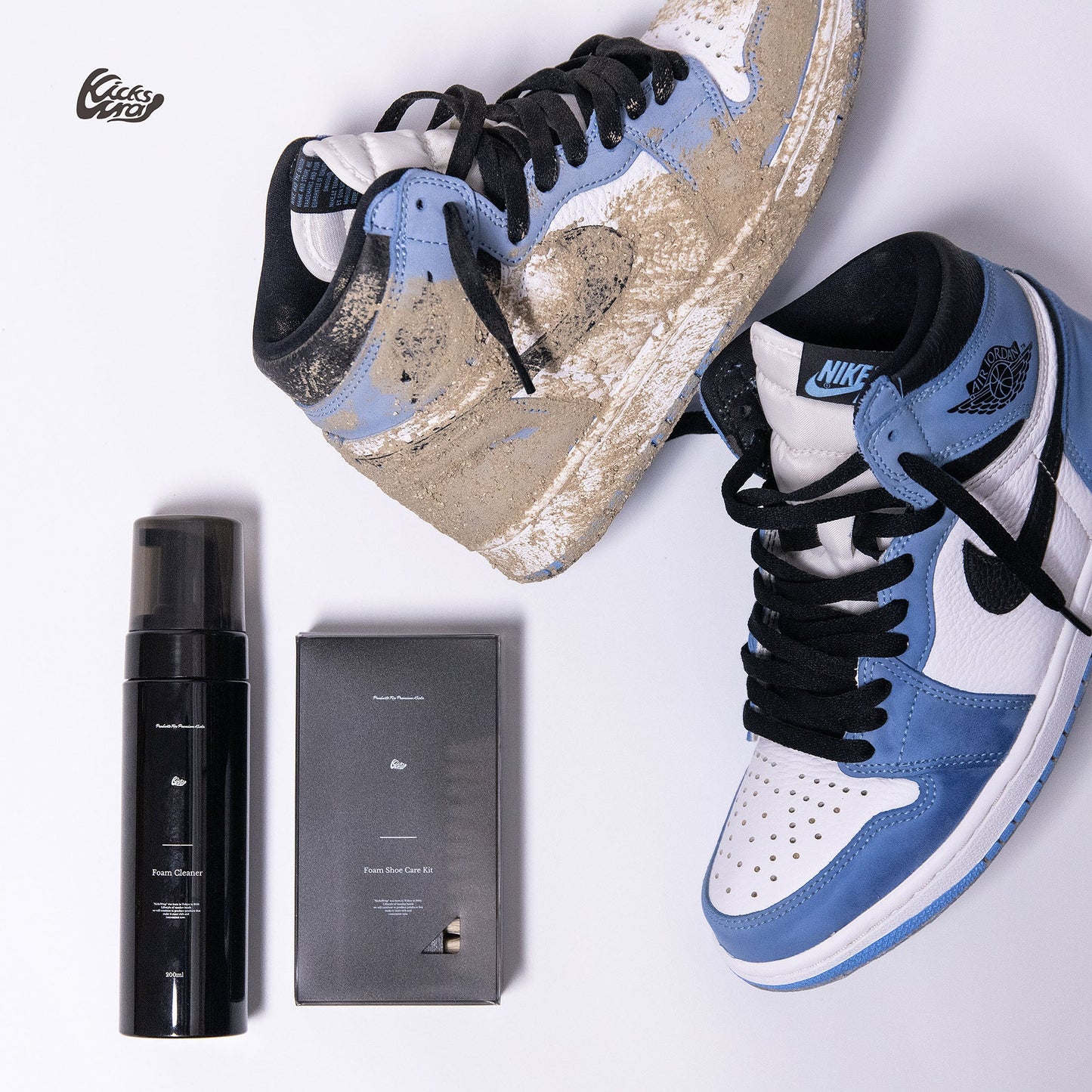 Foam Shoe Care Kit - KicksWrap®︎