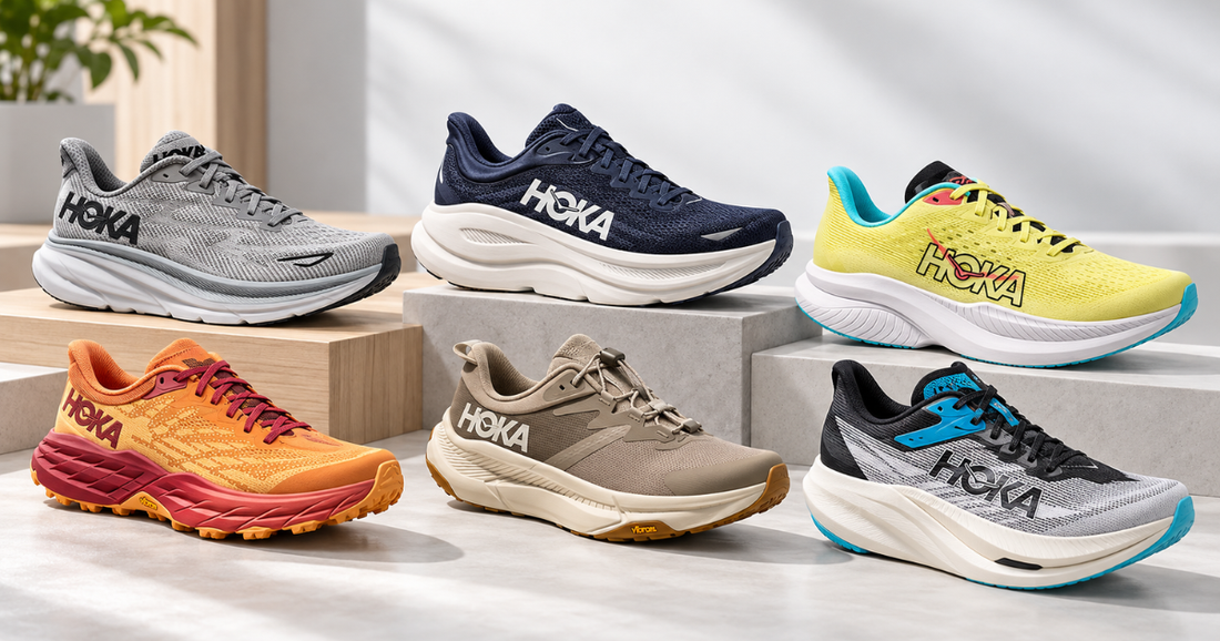HOKAの種類一覧｜ボンダイ・クリフトンなど人気モデルの違いと選び方