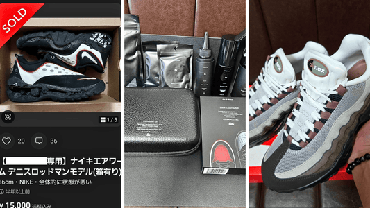 加水分解の後悔…！30年ぶりに再熱したスニーカー愛とシューケアへの熱を語る【KicksWrapユーザーインタビュー】 - KicksWrap®︎