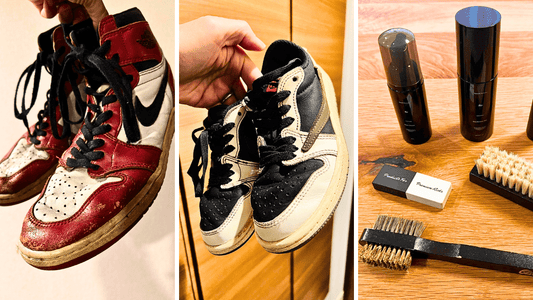 94年AJ1がきっかけに…！スニーカー好きパパが実践するシューケアの魅力【KicksWrapユーザーインタビュー】 - KicksWrap®︎