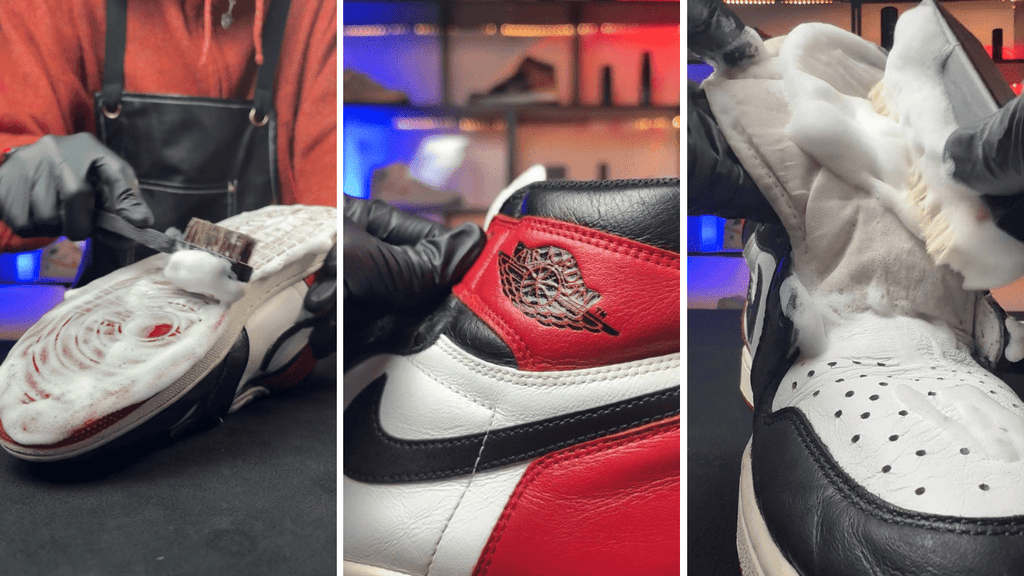 伝説級の一足…！お客様の“つま黒”AJ1をクリーニングレポート