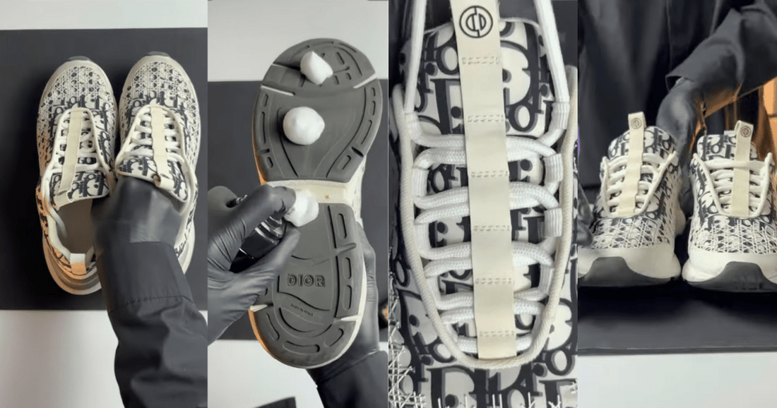 ディオールスニーカーの洗い方｜ハイブランドの靴には専用クリーナーで優しくアプローチ - KicksWrap®︎