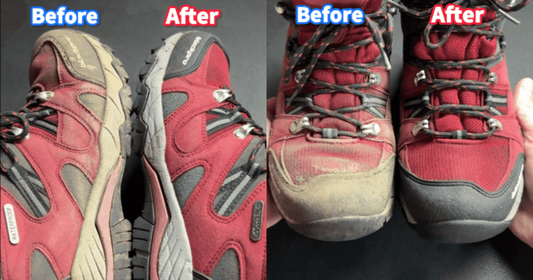 登山靴の洗い方｜泥汚れの激しいトレッキングシューズも素材に優しくきれいに - KicksWrap®︎ (キックスラップ)