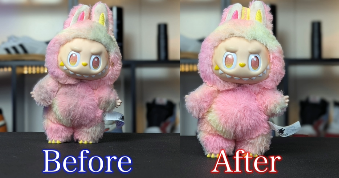 ラブブの洗い方｜黒ずんだ毛も手洗いできれい＆ふわふわを取り戻す - KicksWrap®︎