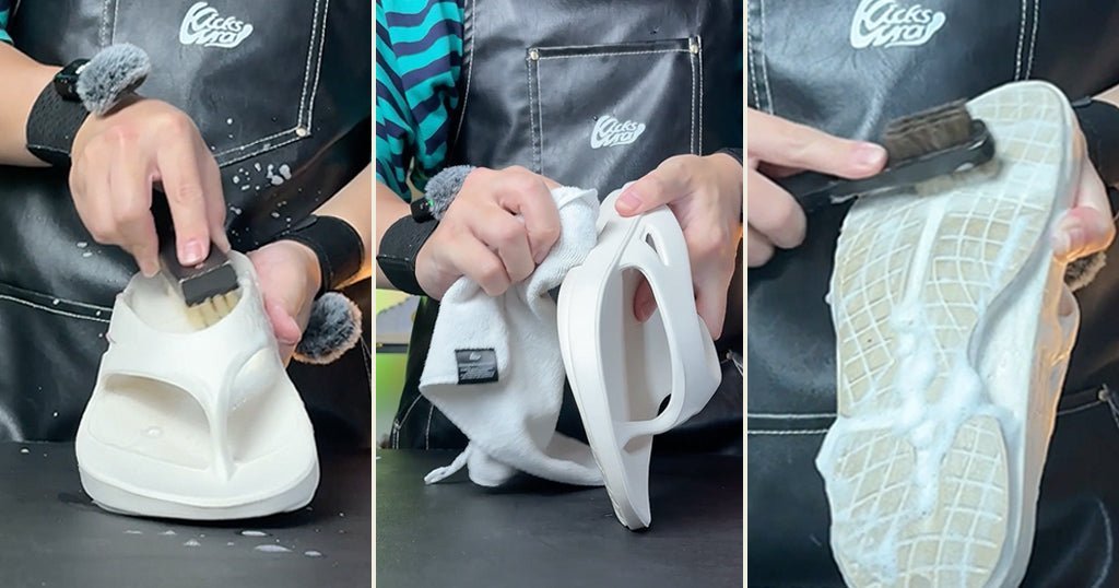 OOFOSの洗い方マニュアル｜正しい手順と縮み・臭い・汚れを防ぐコツ - KicksWrap®︎