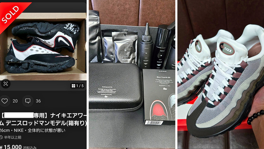 加水分解の後悔…！30年ぶりに再熱したスニーカー愛とシューケアへの熱を語る【KicksWrapユーザーインタビュー】