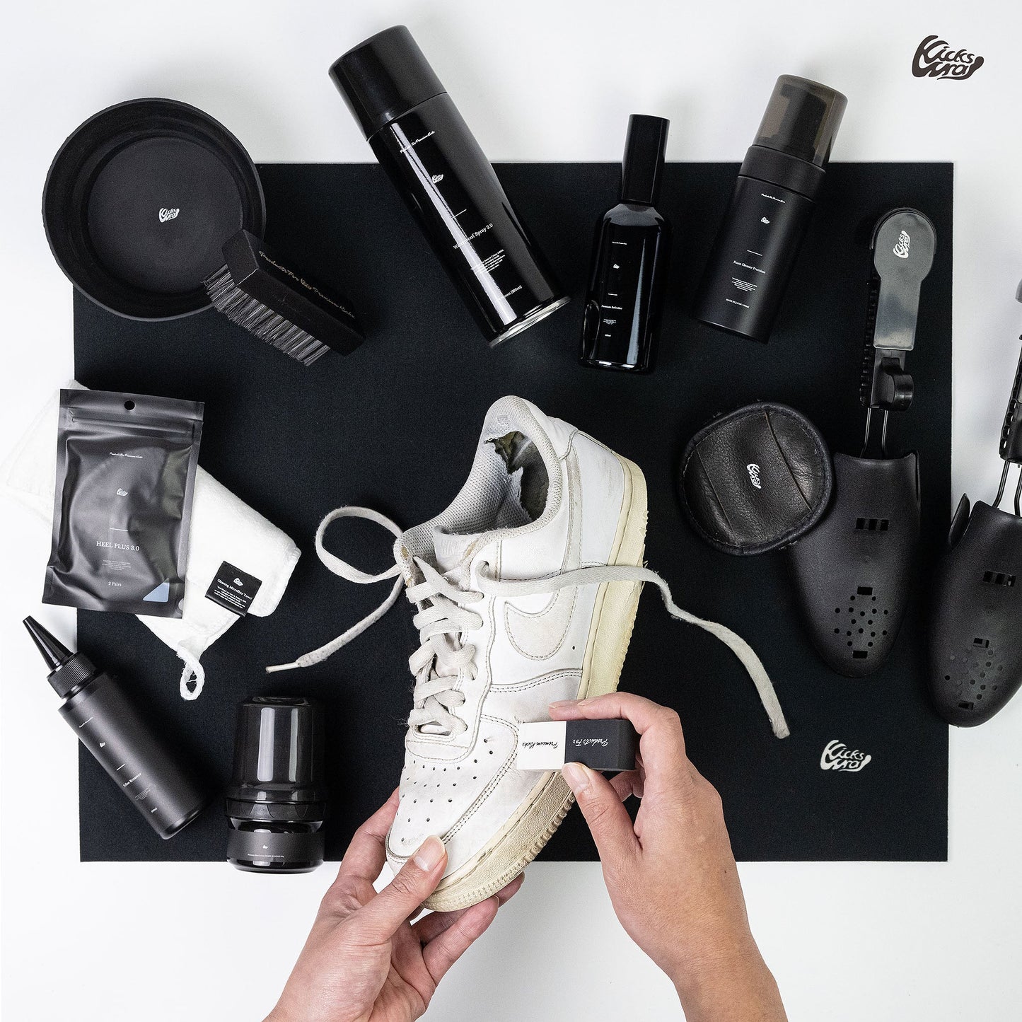 Complete Leather Sneaker Care Kit - KicksWrap®︎
