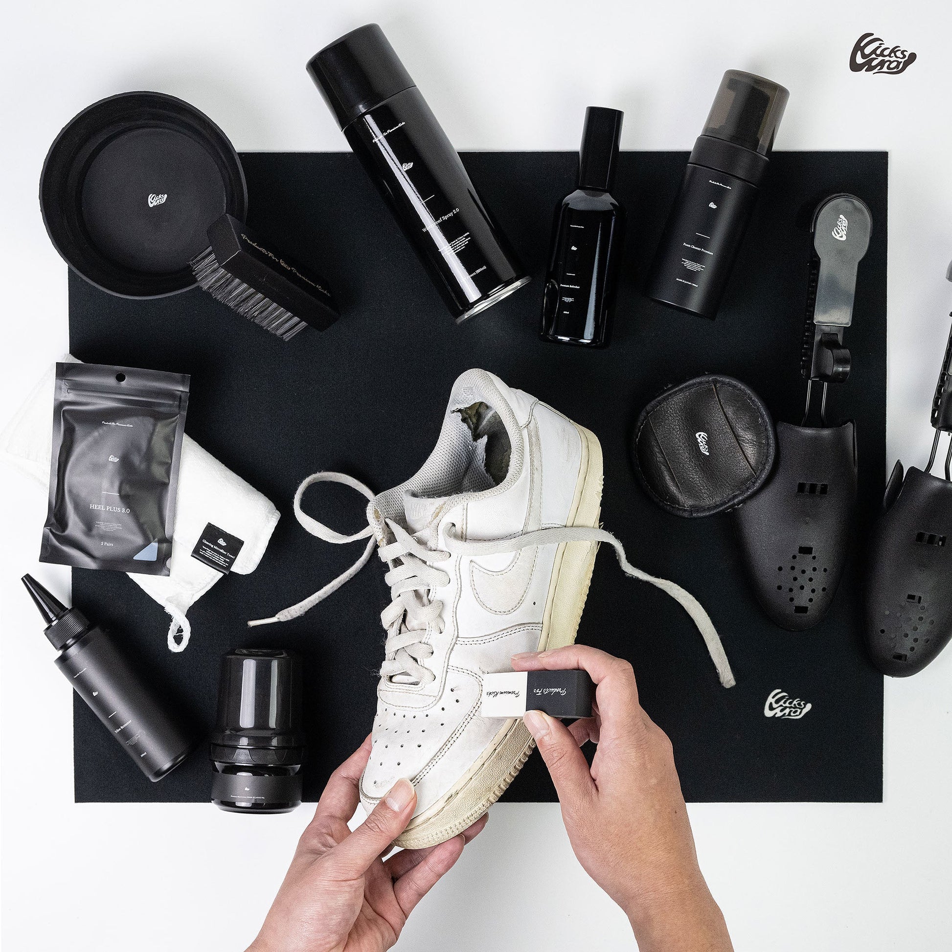 Complete Leather Sneaker Care Kit - KicksWrap®︎