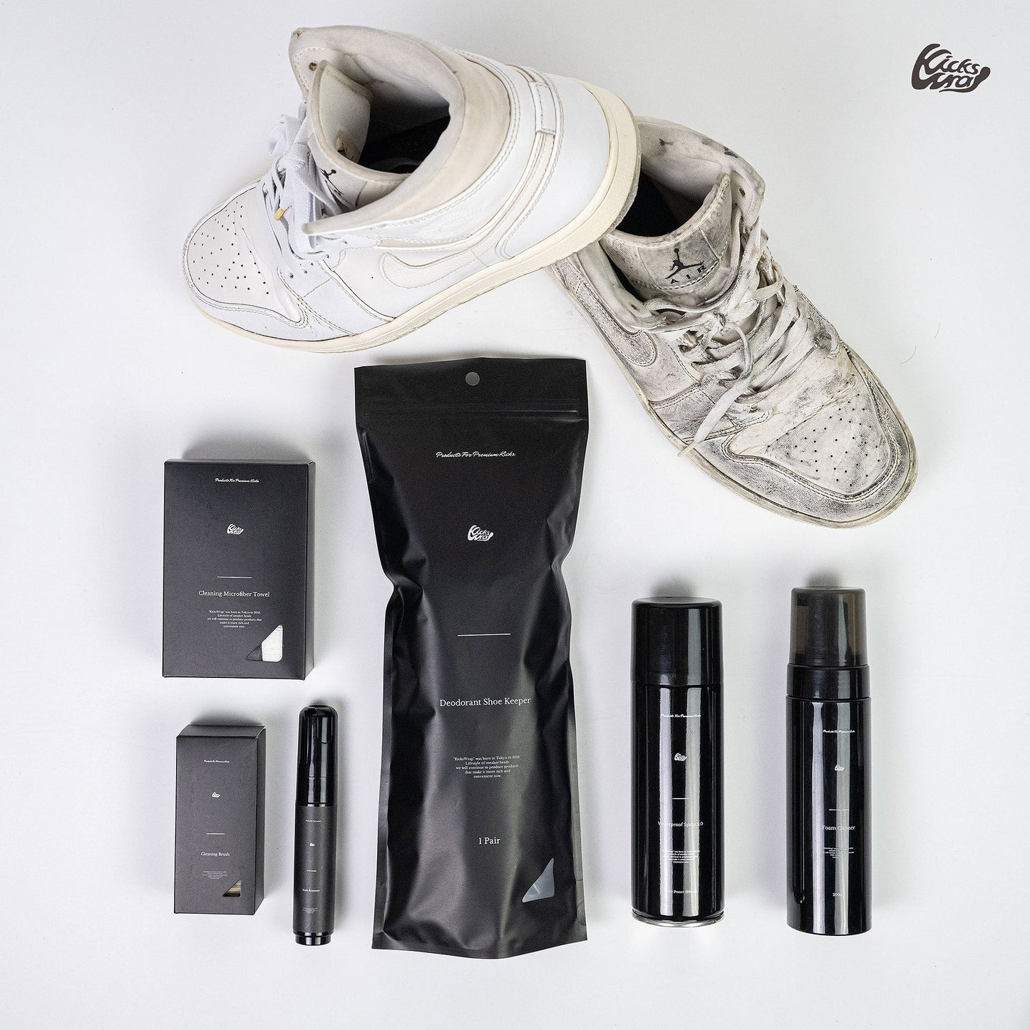The Starter Sneaker Care Kit - KicksWrap®︎ (キックスラップ)