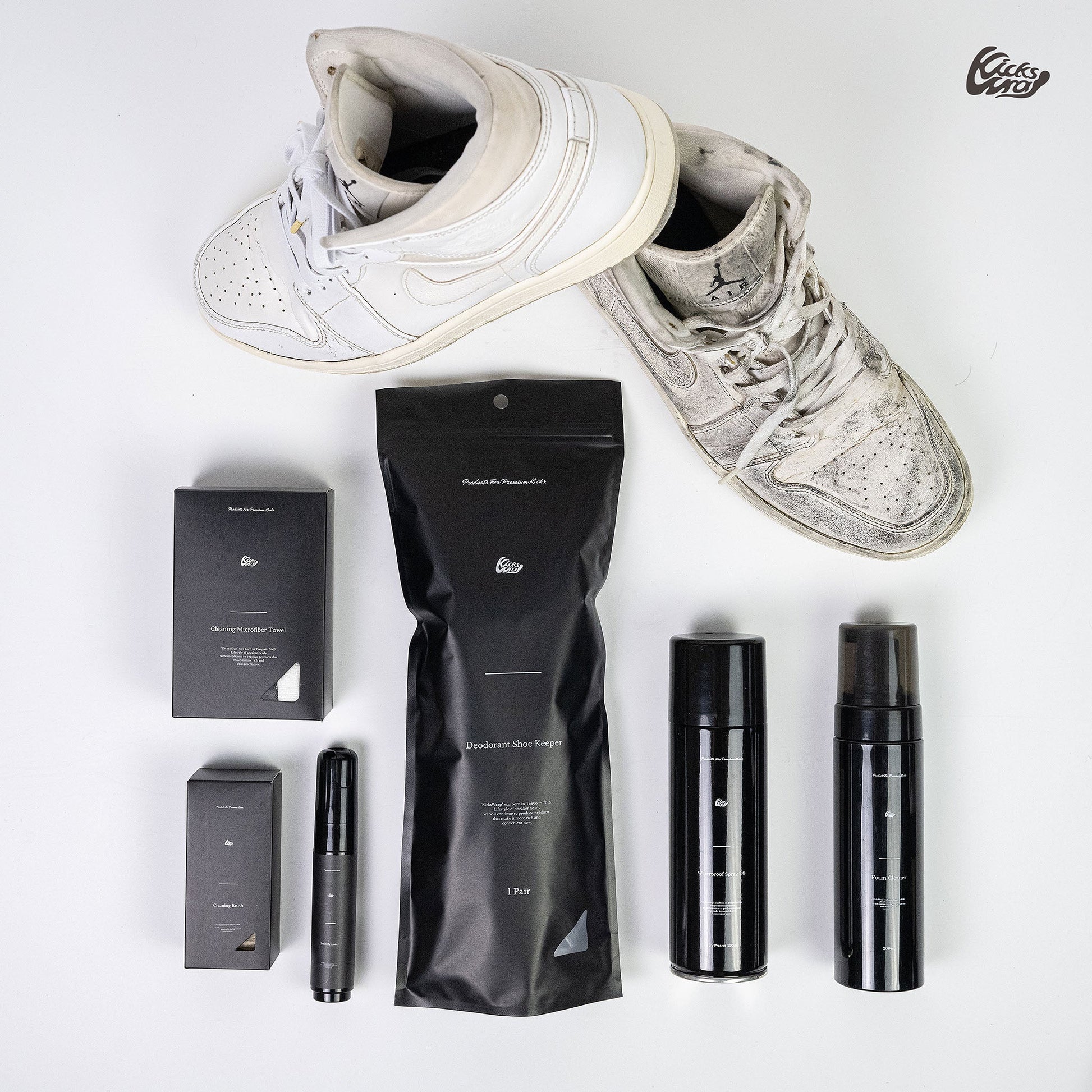 The Starter Sneaker Care Kit - KicksWrap®︎ (キックスラップ)