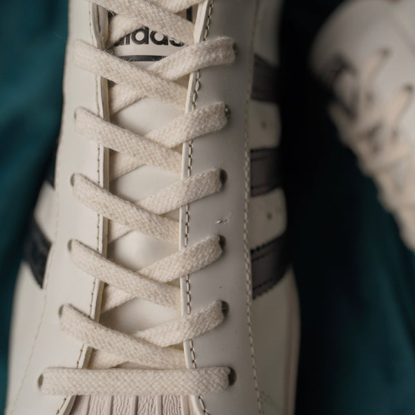 VIBECA&Co. x KicksWrap Classic Cotton Shoelaces “Old Lace”